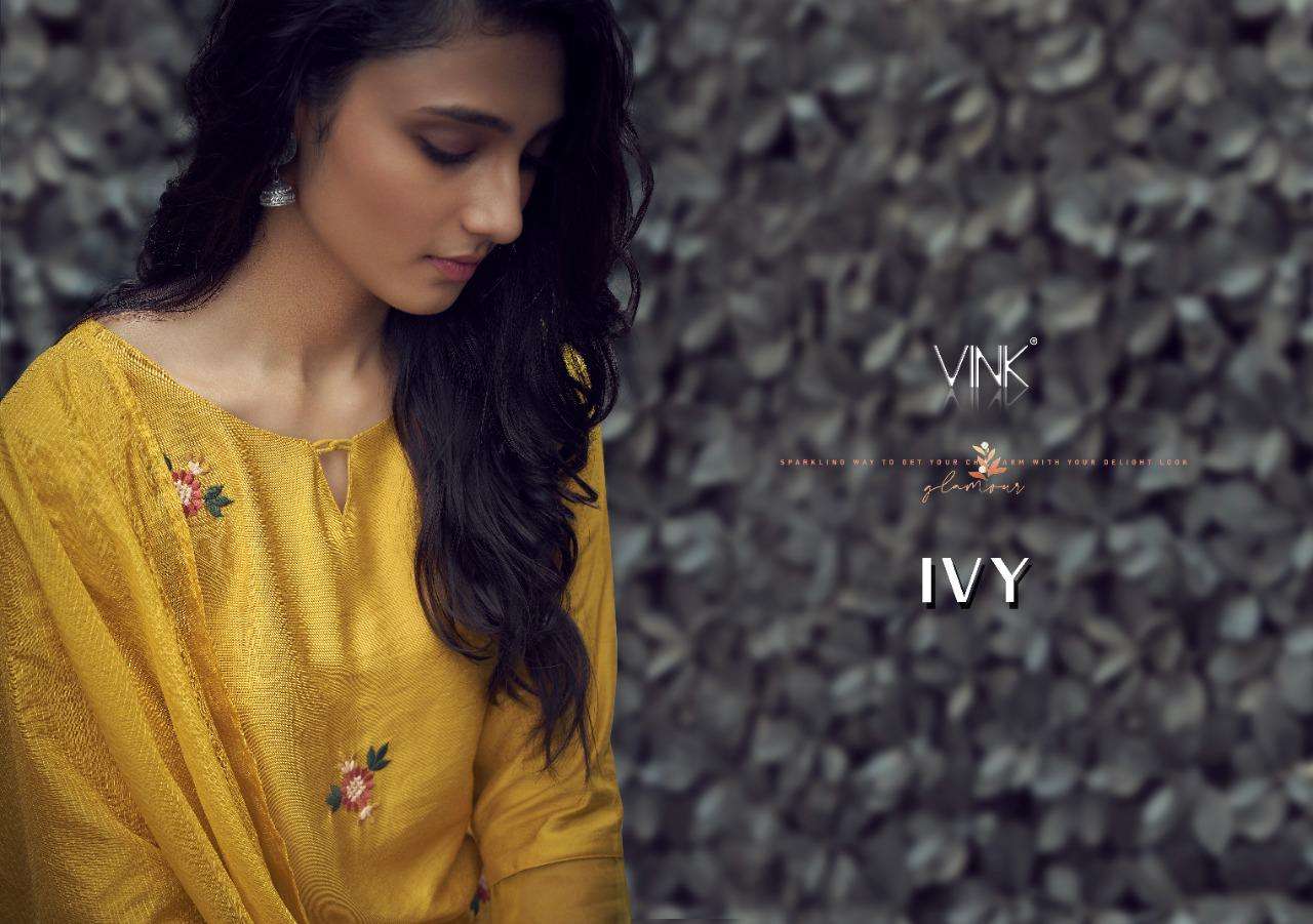 VINK PRESENTS IVY PURE VISCOSE EMBROIDERY WHOLESALE KURTI BOTTOM WITH DUPATTA