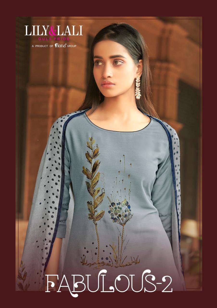 LILY & LALI FABULOUS 2 BEMBERG SILK DESIGNER WHOLESALE KURTI WITH PANTS COLLECTION