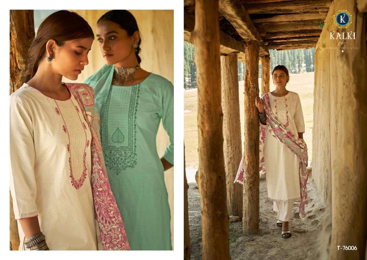 KALKI FASHION PRESENTS MENILA COTTON EMBROIDERY WHOLESALE SALWAR KAMEEZ