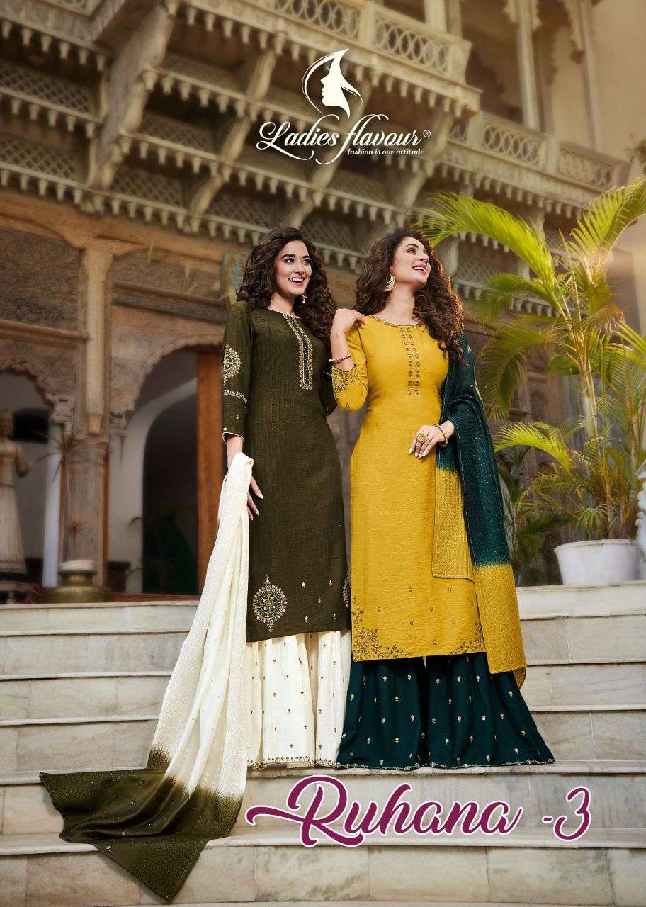 ladies flavour ginni vol 4 party wear dress wholesale catalog