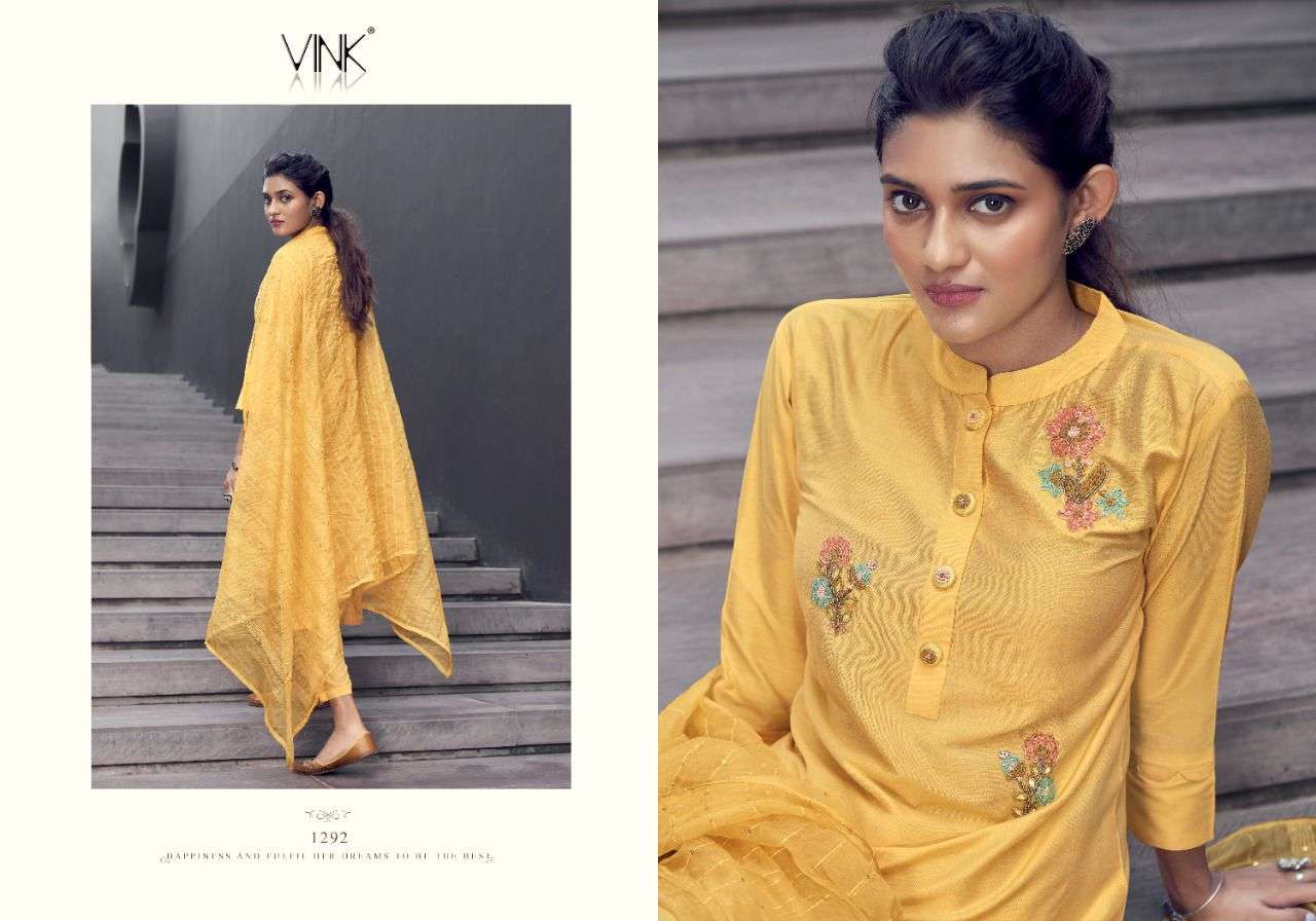 VINK PRESENTS VICTORIA ORGANZA HANDWORK WHOLESALE READYMADE COLLECTION