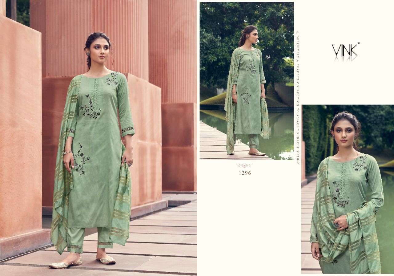 VINK PRESENTS VICTORIA ORGANZA HANDWORK WHOLESALE READYMADE COLLECTION