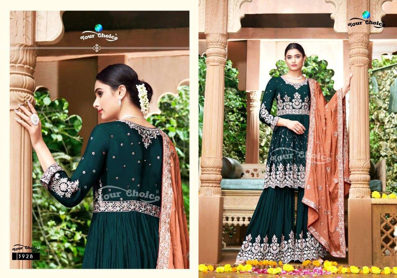 YOUR CHOICE PRESENTS F STUDIO CHINON HEAVY EMBROIDERY WHOLESALE SALWAR KAMEEZ