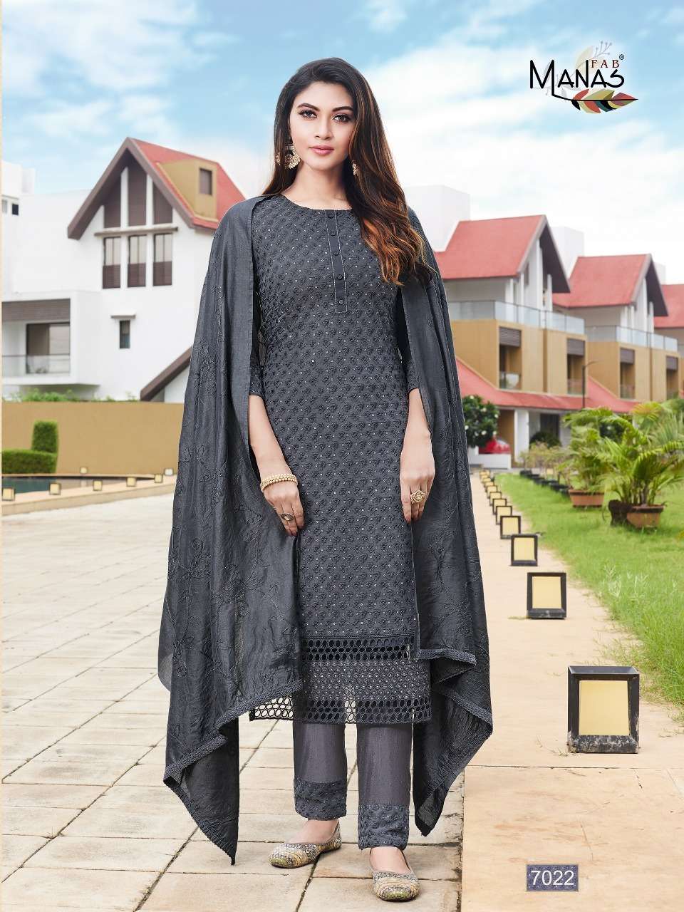 MANAS FAB PRESENTS SCHIFFLI VOL 4 GEORGETTE WHOLESALE READYMADE COLLECTION