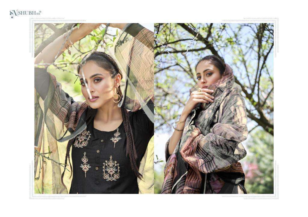SHUBH NX PRESENTS KELLY CHINON VIVING HAND & EMBROIDERY WORK WHOLESALE READYMADE COLLECTION