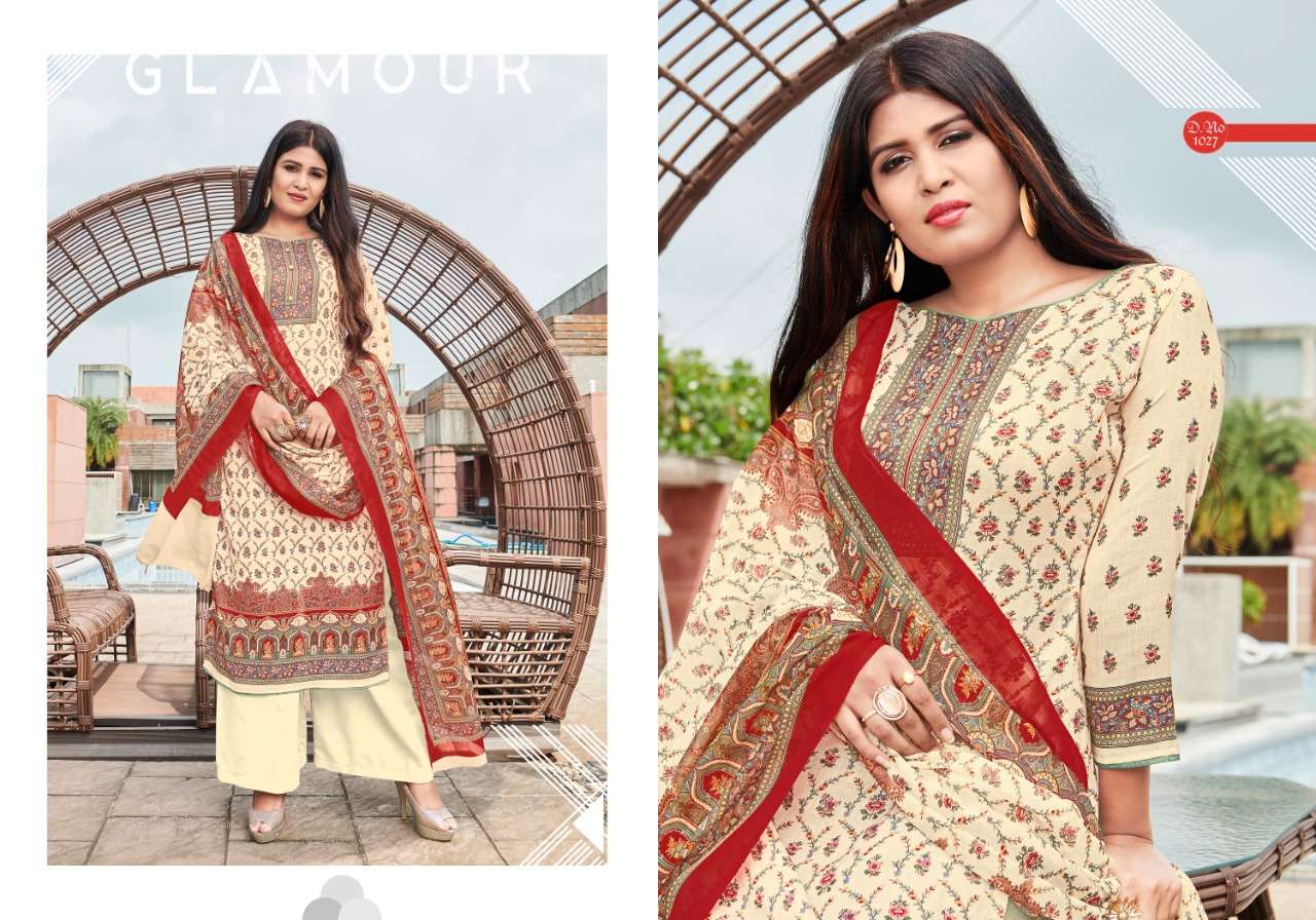BIPSON PRINTS PRESENTS AASHI 1025 TO 1028 WOOLLEN PASHMINA DIGITAL PRINT WHOLESALE READYMADE COLLECTION