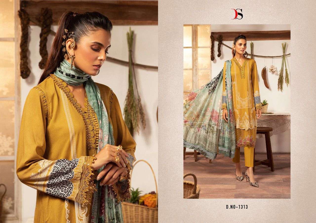 DEEPSY SUITS PRESENTS VINTAGE COLLECTION 2021 2 PURE COTTON WHOLESALE PAKISTANI SUITS