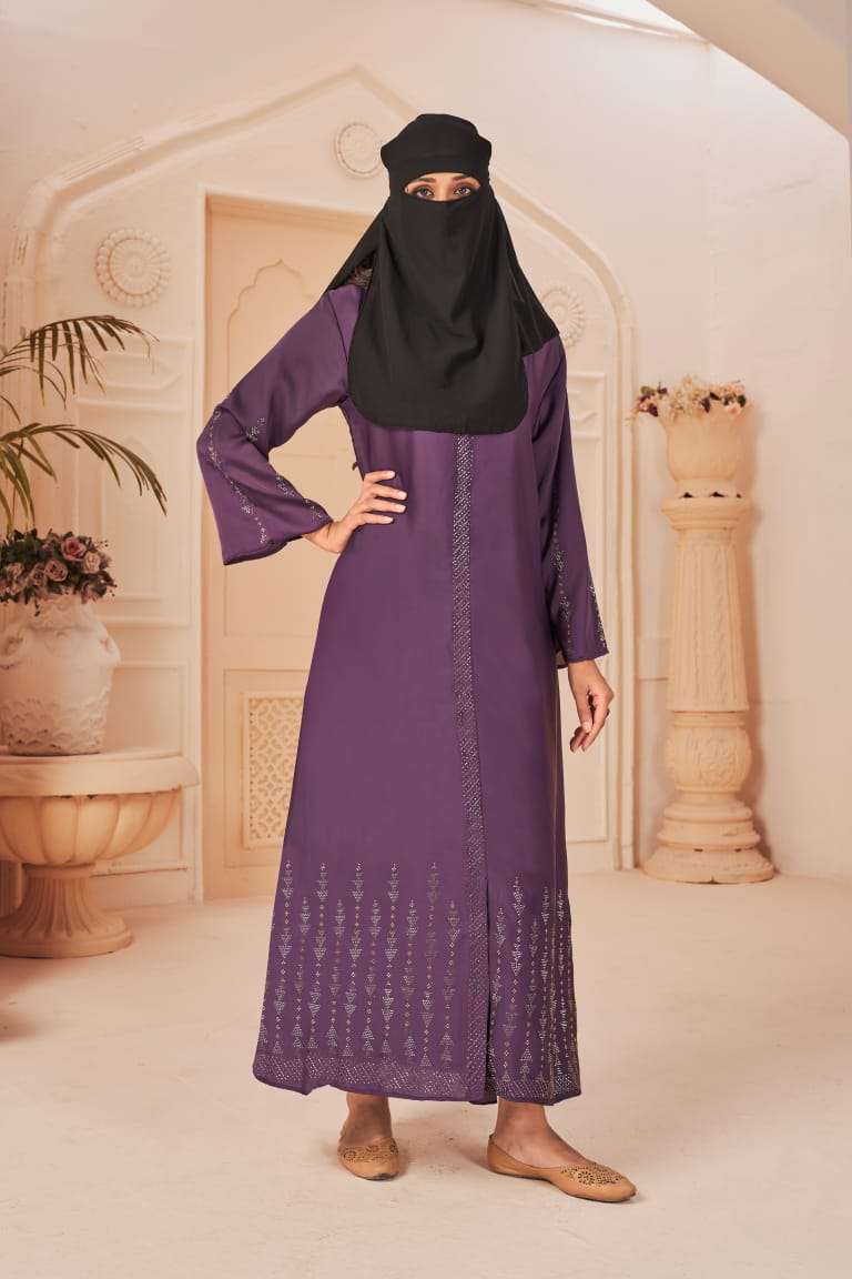 Elegant Lining Abaya Modern Abaya for Women Burkha Naqab Fancy Designer  Burkha Set Abaya burkha Naqab