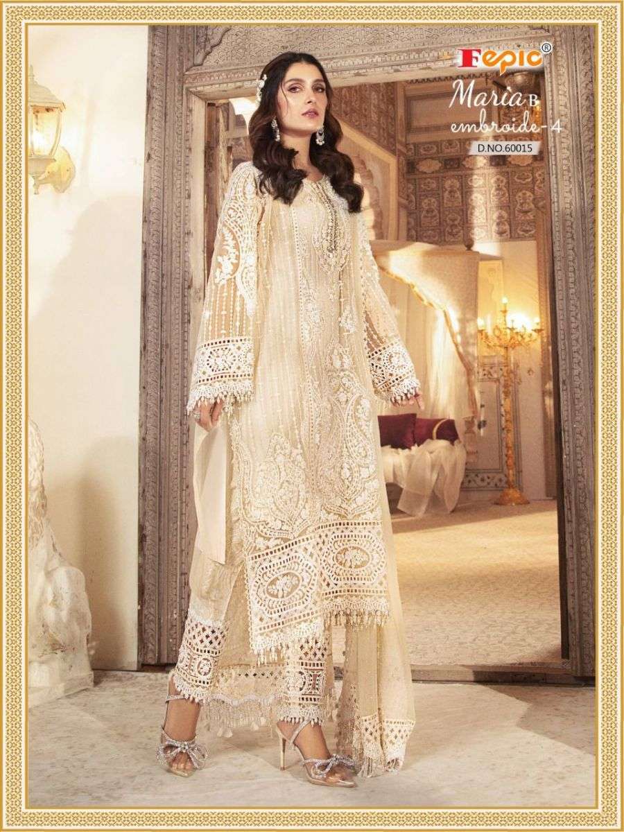 FEPIC PRESENTS ROSEMEEN MARIA B EMBROIDERY VOL 4 GEORGETTE EMBROIDERY WHOLESALE PAKISTANI SUIT