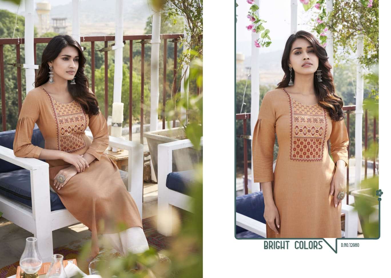 KALAROOP PRESENTS LYCHEE VOL 3 RAYON WITH EMBROIDERY WHOLESALE