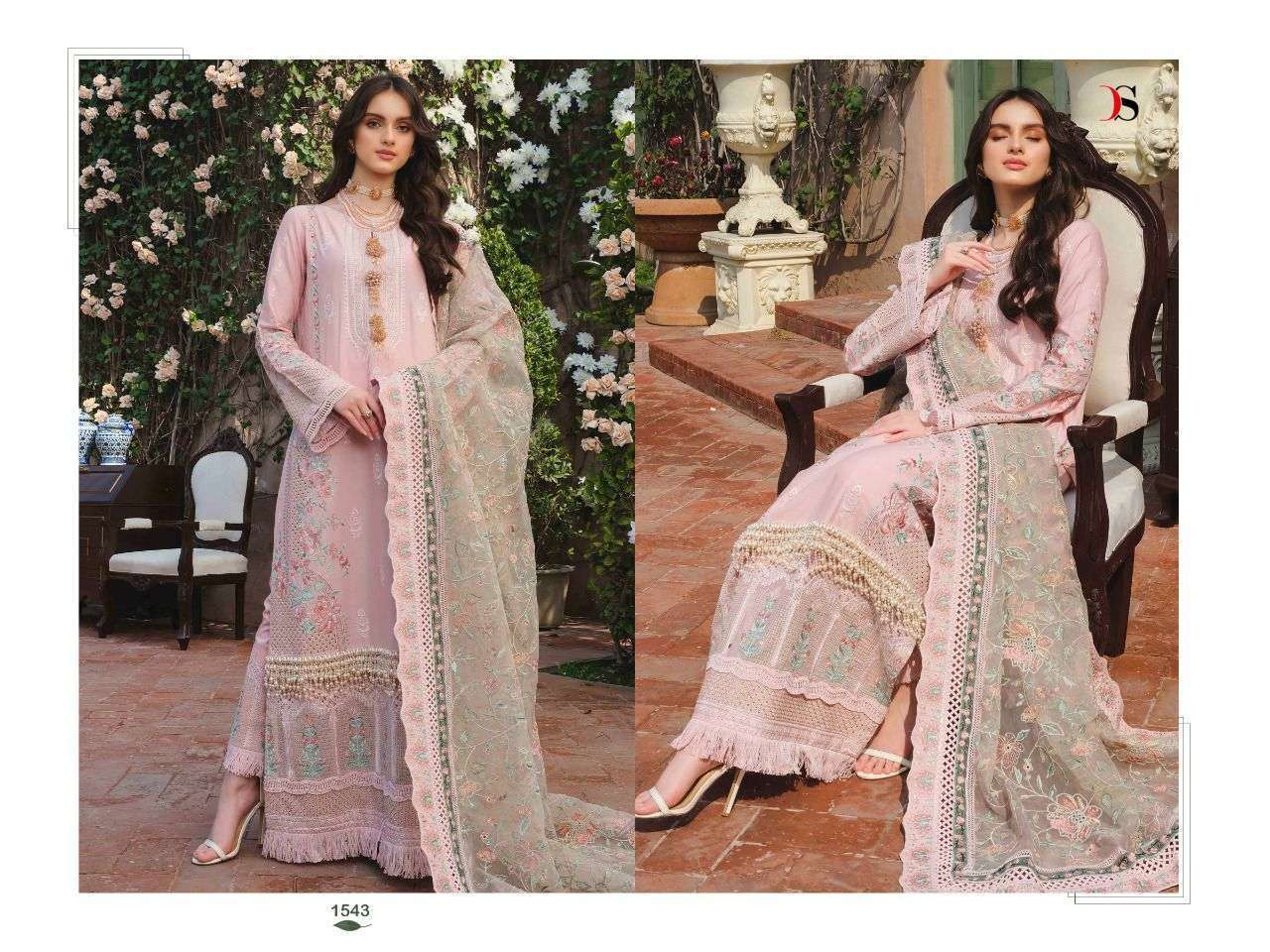 DEEPSY SUITS PRESENTS MARYUM N MARIA VOL 22 COTTON EMBROIDERY WHOLESALE PAKISTANI SUIT