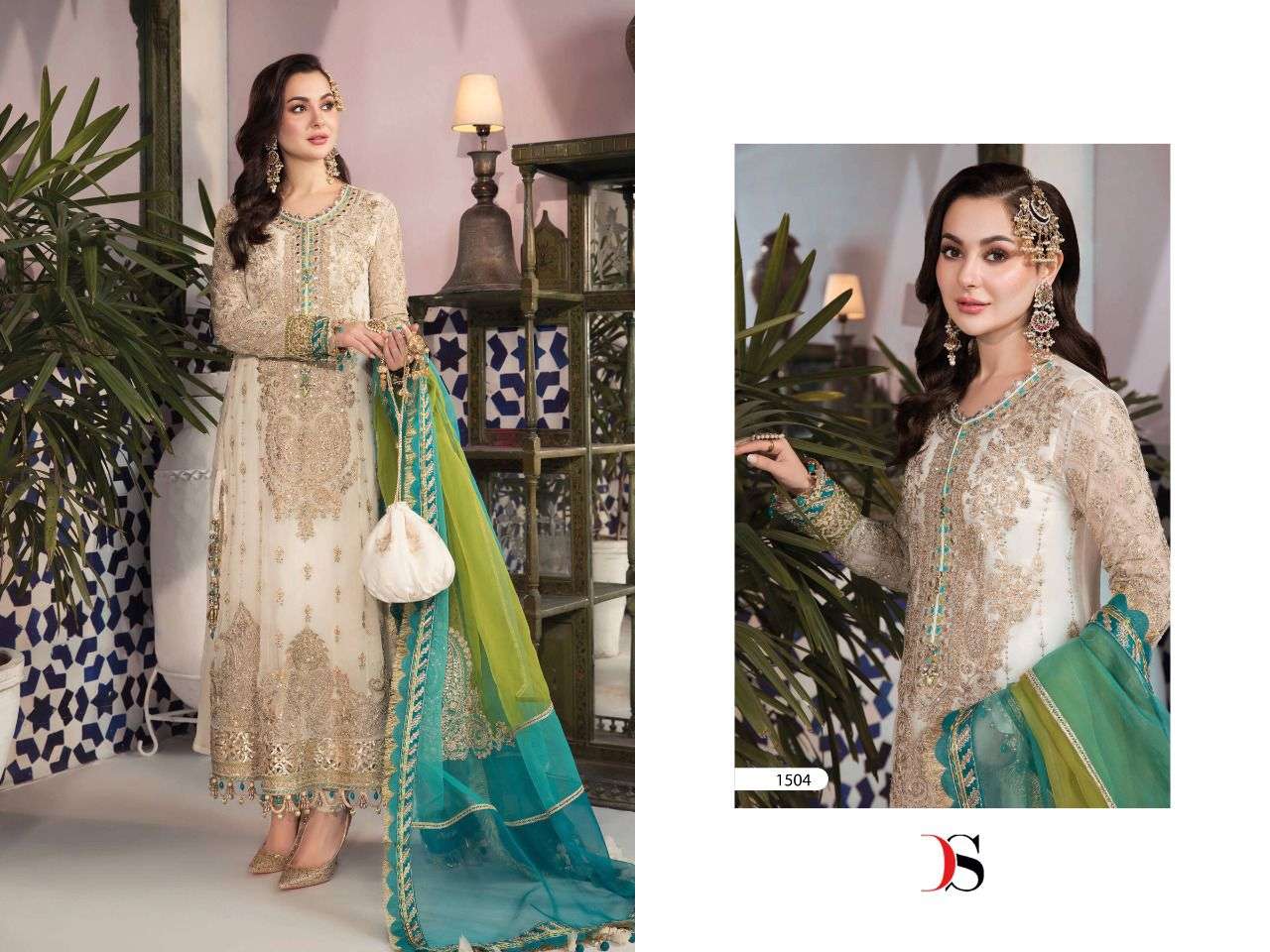 DEESPSY SUITS PRESENTS MARIA B 22 GEORGETTE EMBROIDERY WHOLESALE PAKISTANI SUIT