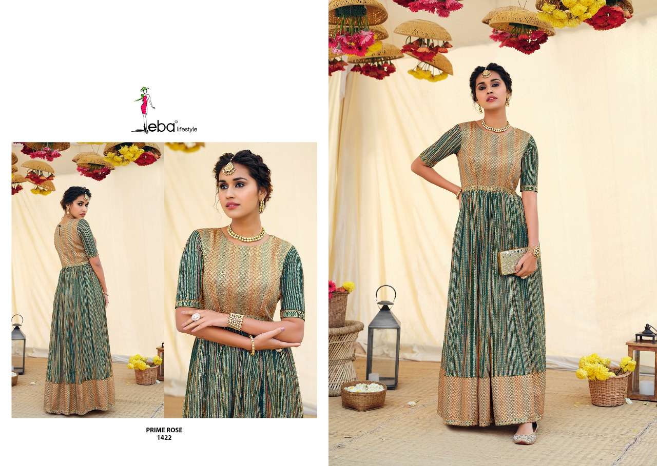 EBA LIFESTYLE PRESENTS PRIME ROSE VOL 6 GEORGETTE WITH HEAVY EMBROIDERY WHOLESALE SALWAR KAMEEZ