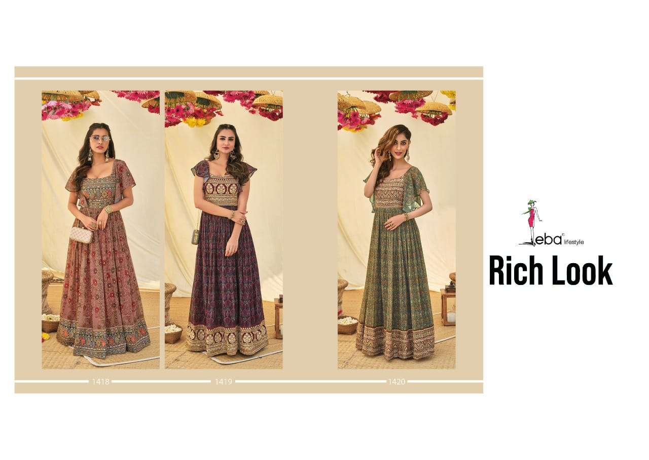 Sangini Eba Lifestyle Silk Readymade Plazzo Style Suits – Kavya Style Plus