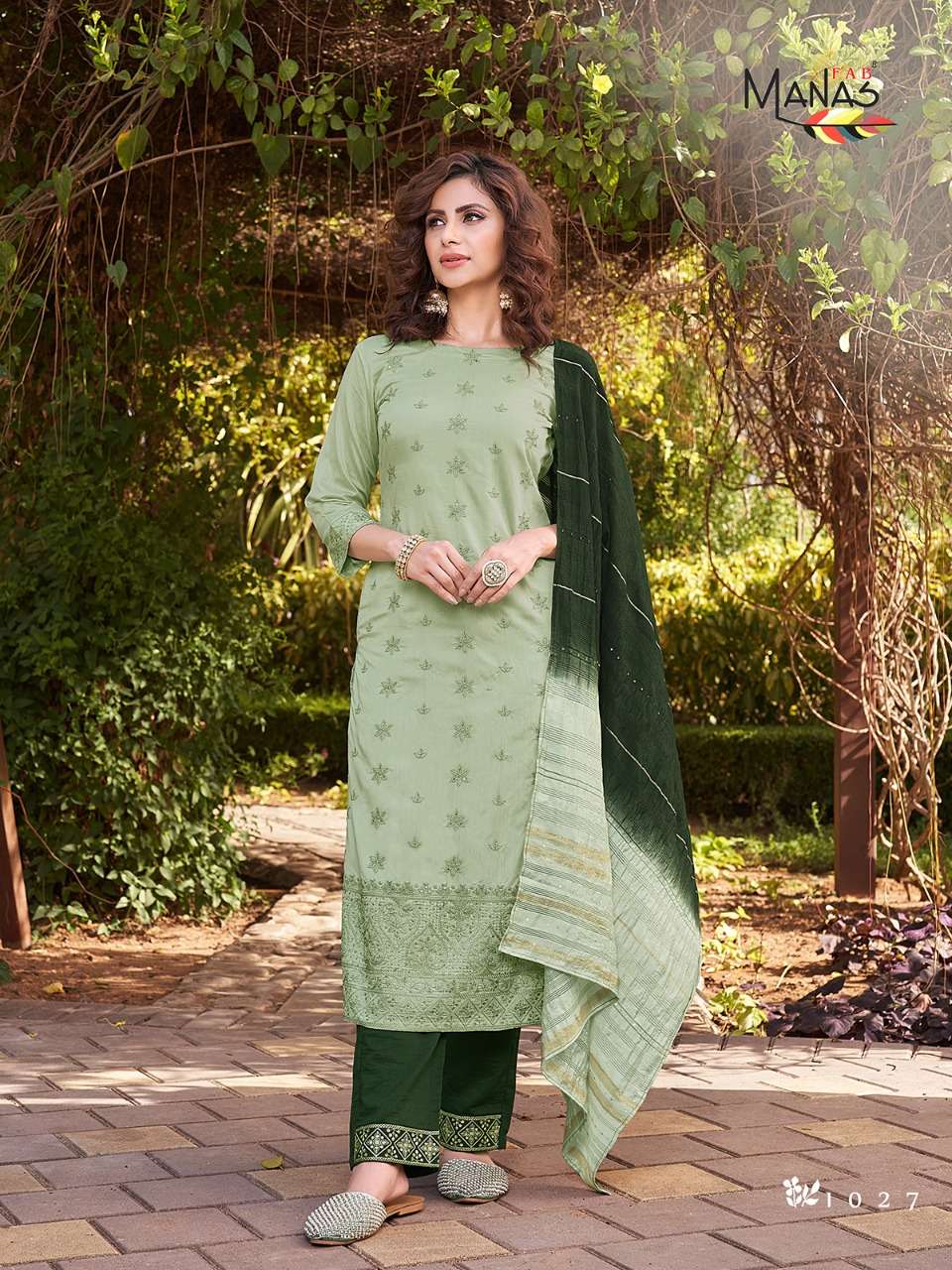 MANAS FAB PRESENTS LUCKNOWI VOL 5 FANCY WORK WHOLESALE READYMADE COLLECTION