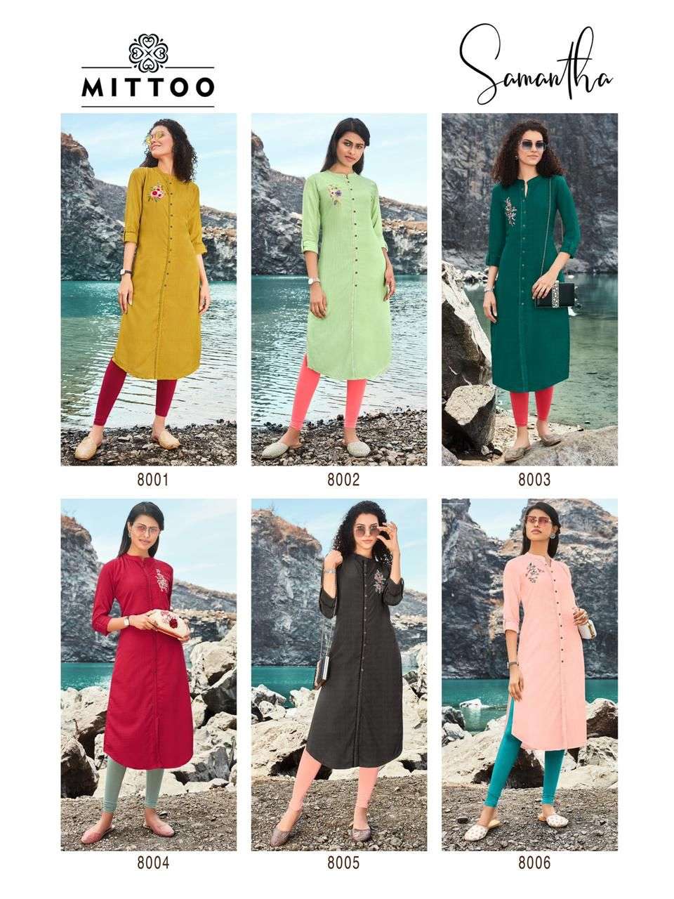 Mittoo Palak Vol 32 Heavy Rayon Kurti For Daily Wear Collection