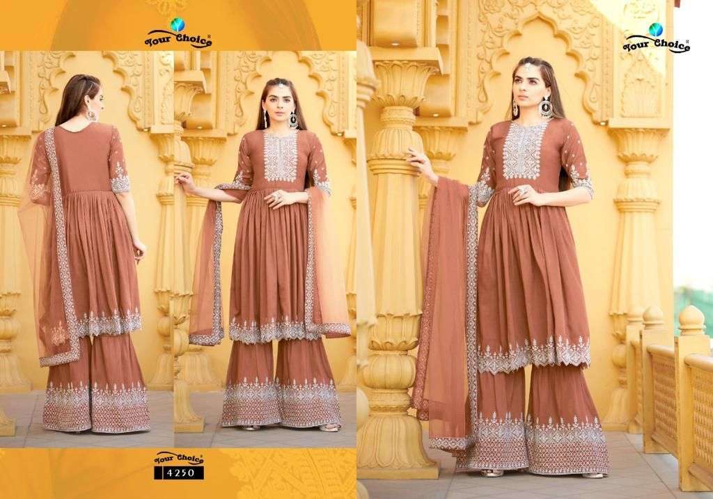 YOUR CHOICE PRESENTS MUSLEEN EMBROIDERY WHOLESALE SALWAR KAMEEZ