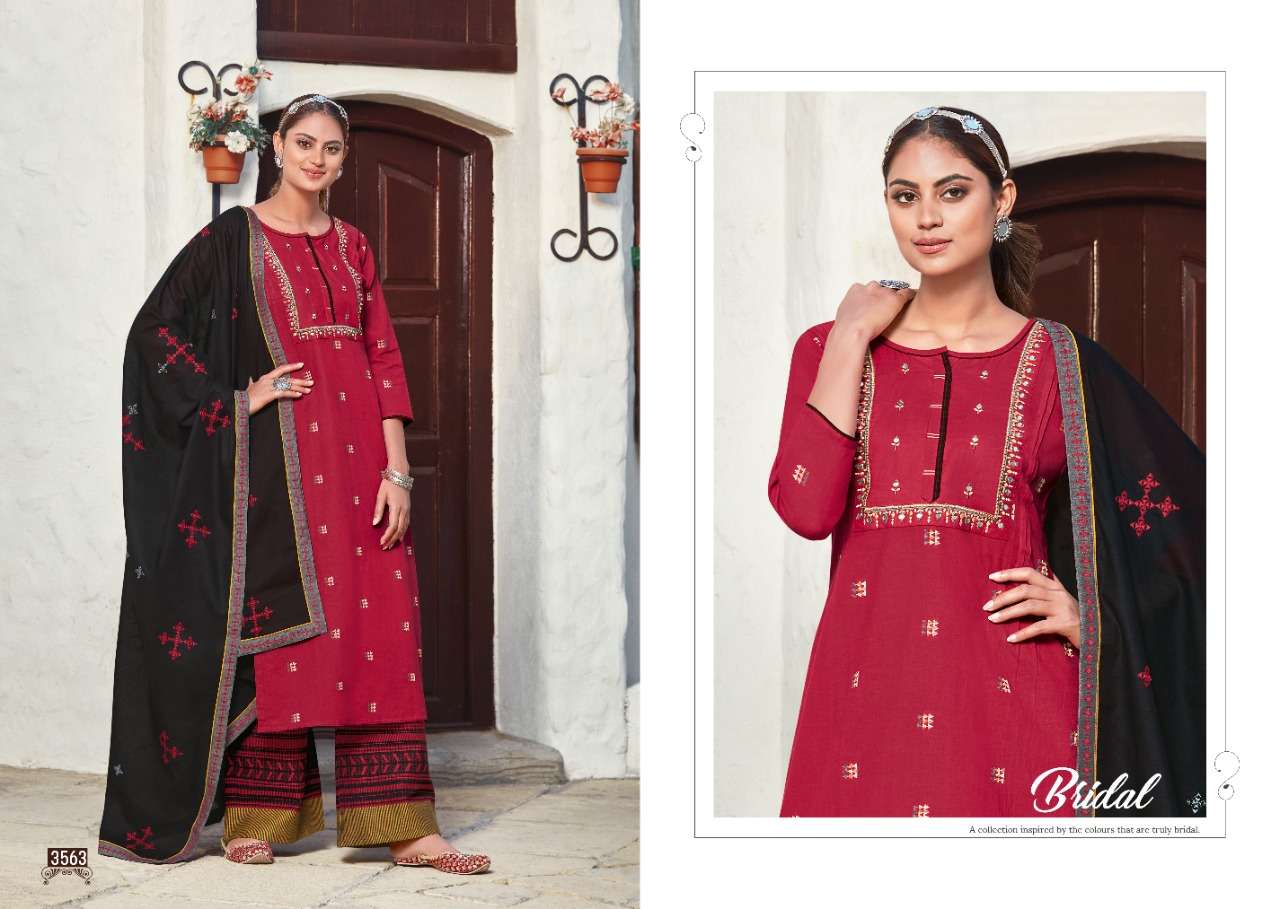 RANGOON PRESENTS TASVEER COTTON WITH EMBROIDERY WHOLESALE READYMADE COLLECTION